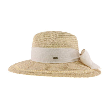 Bow Trim C.C Panama Hat