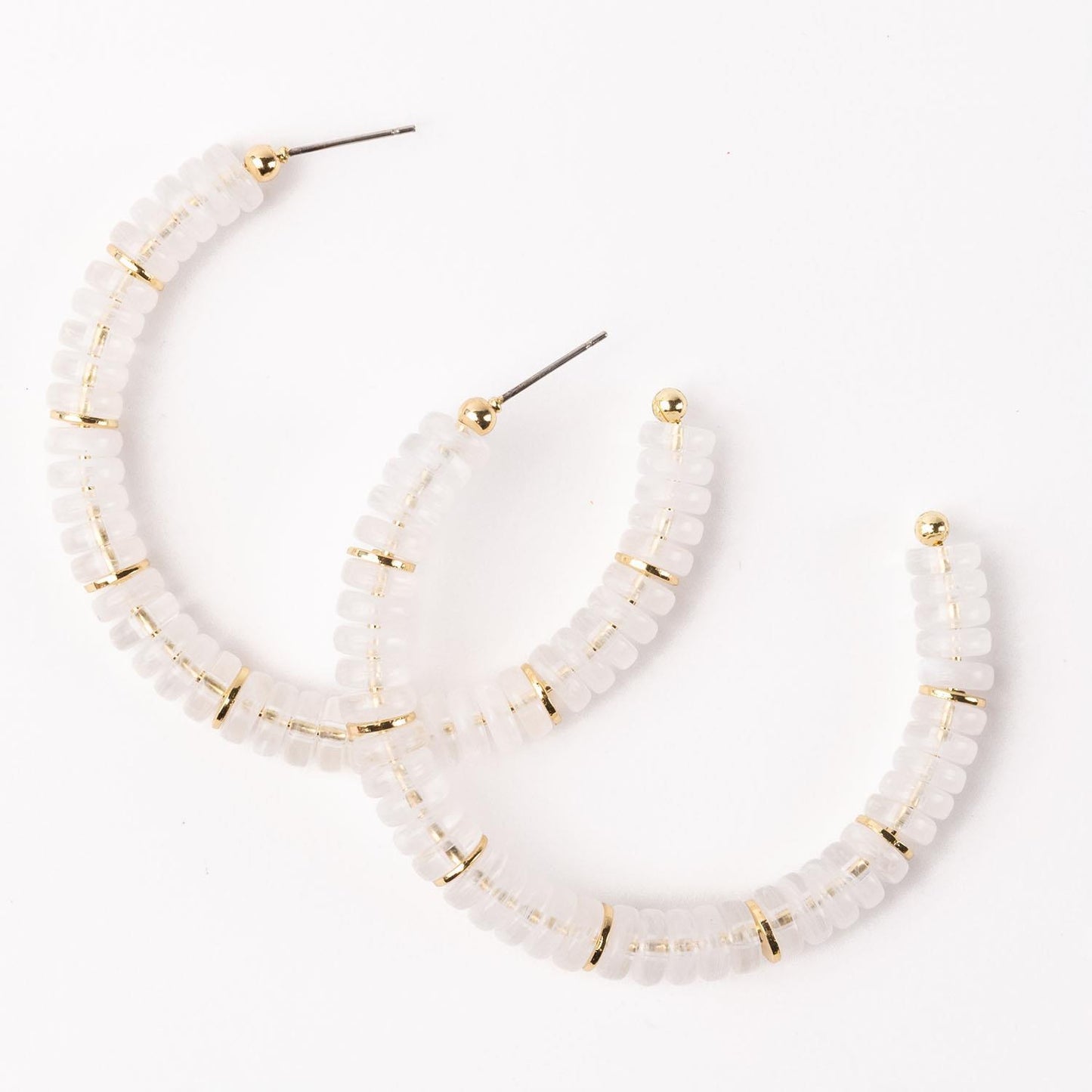 Olivia Earrings - White