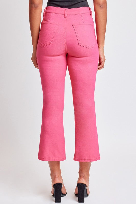 Hyperstretch Cropped Kick Flare Pants