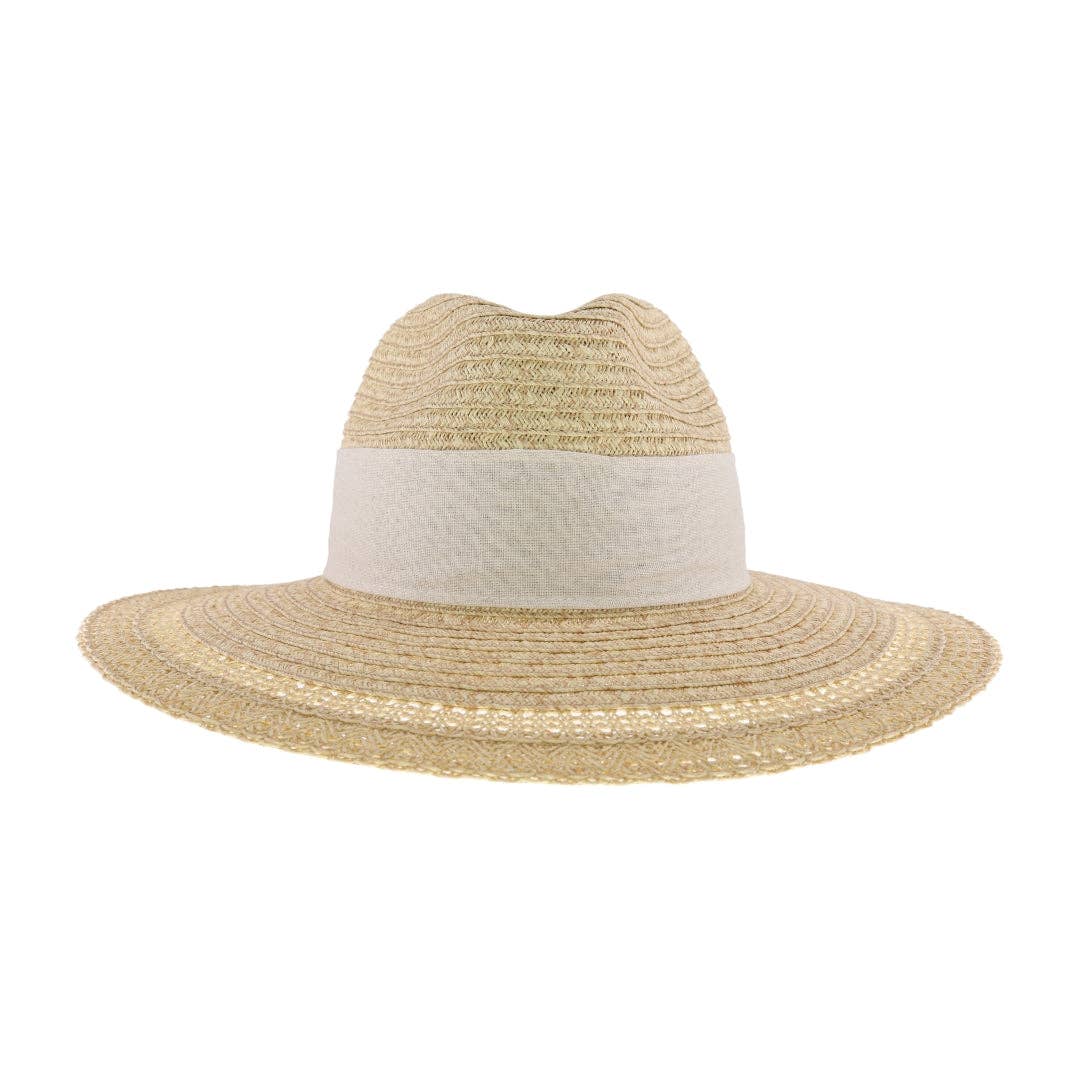 Bow Trim C.C Panama Hat