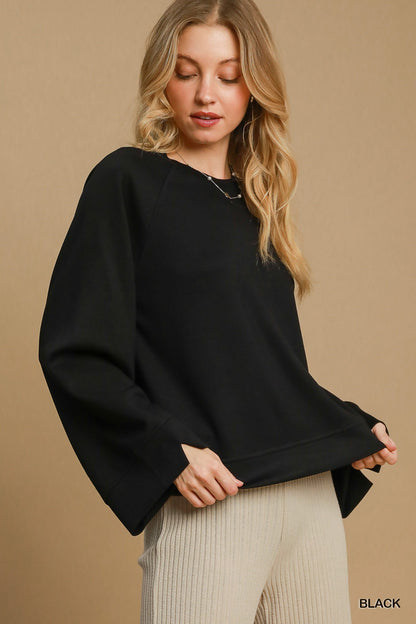 Soft Raglan Sleeve Top