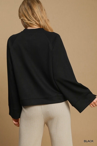 Soft Raglan Sleeve Top