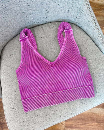 Ribbed Bralette Top