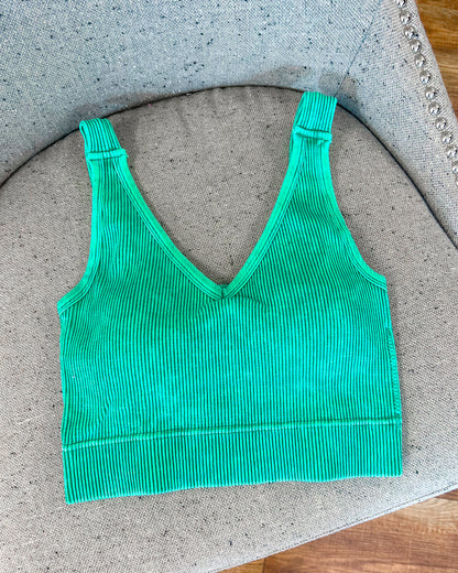 Ribbed Bralette Top